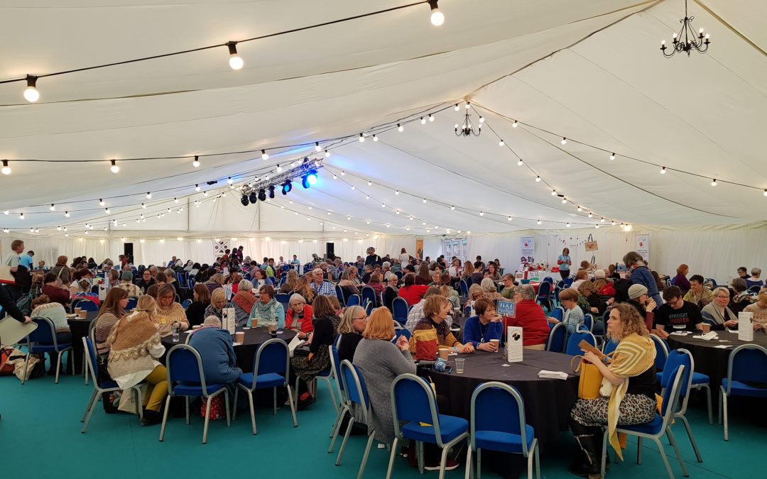 Purvis Marquees, Blue carpet, round tables, banqueting chairs, event, lighting, festoon lighting, flat linings