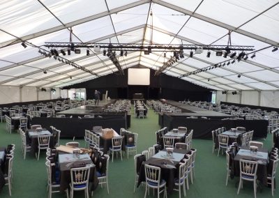 Purvis Marquees, Fashion Show Event, Student Event