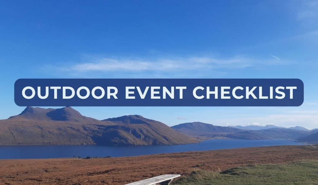 Outdoor Event Checklist