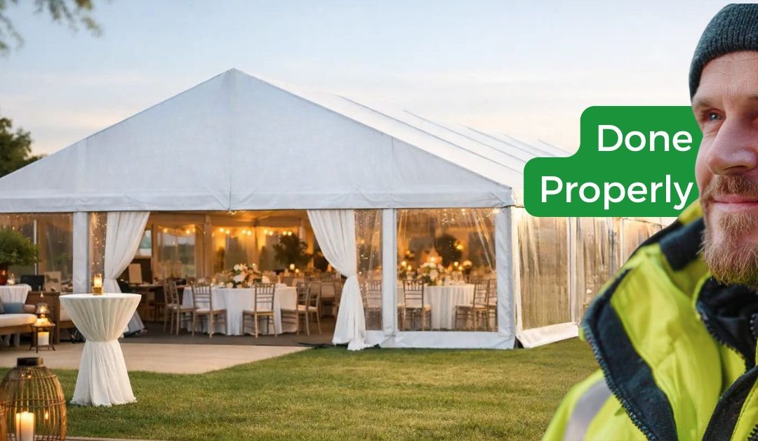 Large Event Marquee Hire Done Properly