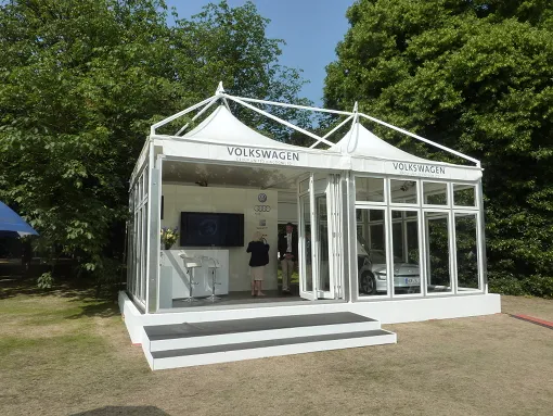 Trade-Shows-Home-Page-Button-Coronation Festival - Volkswagen Stand Volkswagen trade show Barbieri marquees