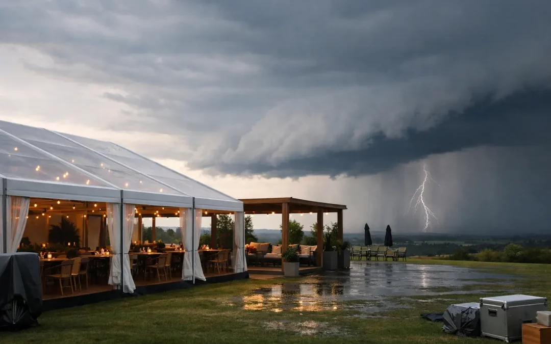 Weather contingency for outdoor events