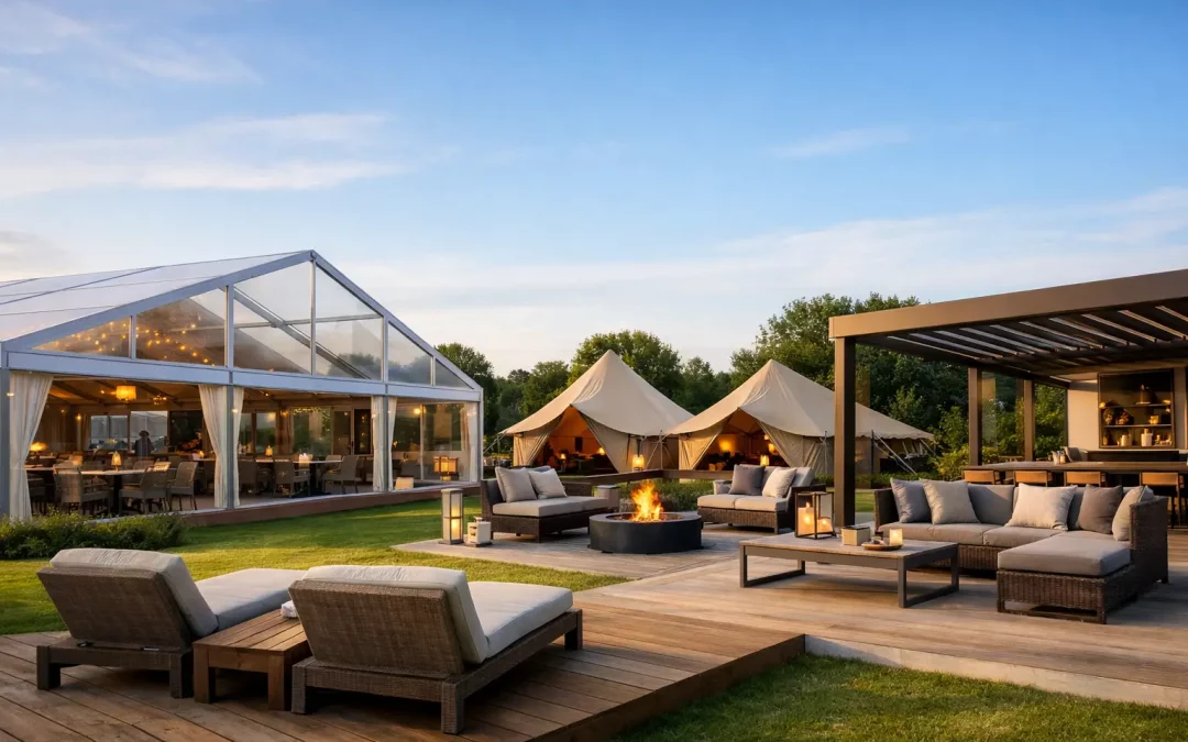Best Structures for Outdoor Hospitality