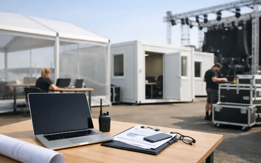 Temporary Production Offices for Live Events