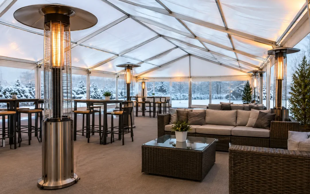How to Heat Large Marquees for Winter Events