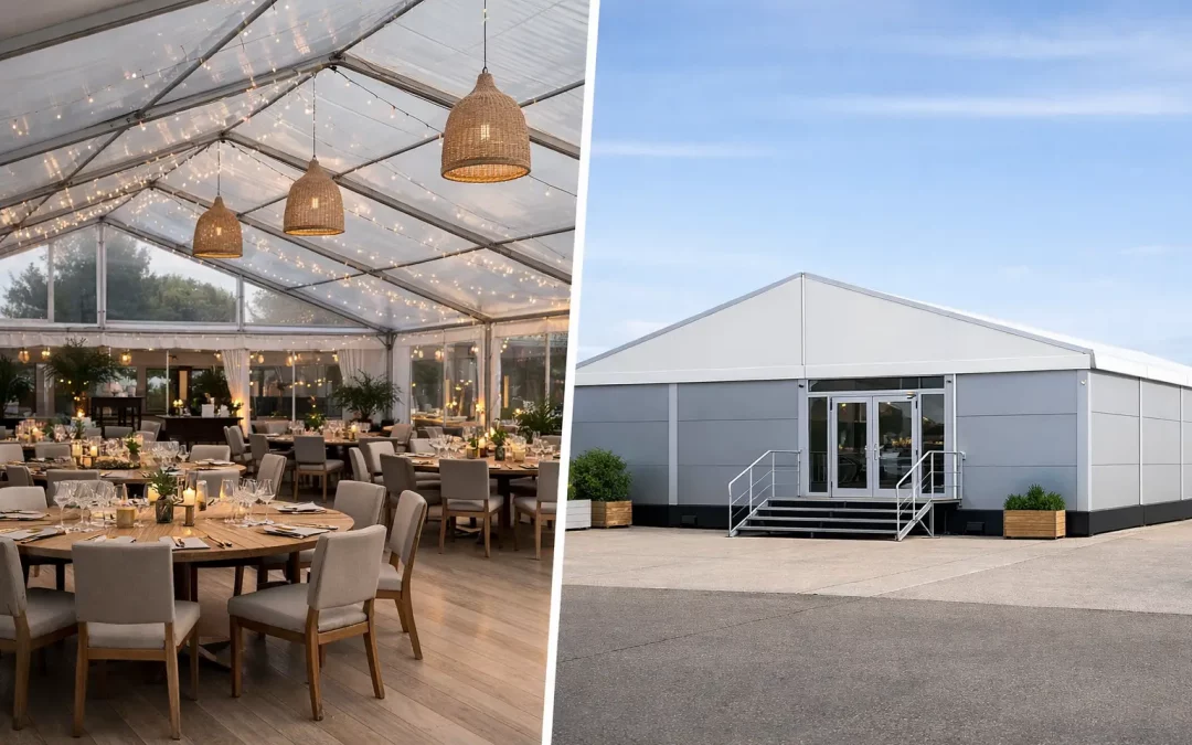 Marquee or Temporary Building for Your Event?